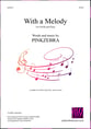 With a Melody SATB choral sheet music cover